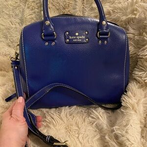 Kate Spade Royal Blue Satchel